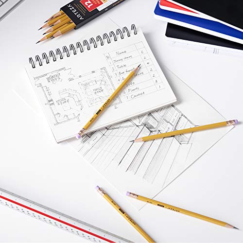 ARTEZA #2 Pencils in Bulk (180 Pack) – Pre-Sharpened, High Precision Writing Tools with Latex-Free Erasers - Essential for School, Office, Art and - WoodArtSupply