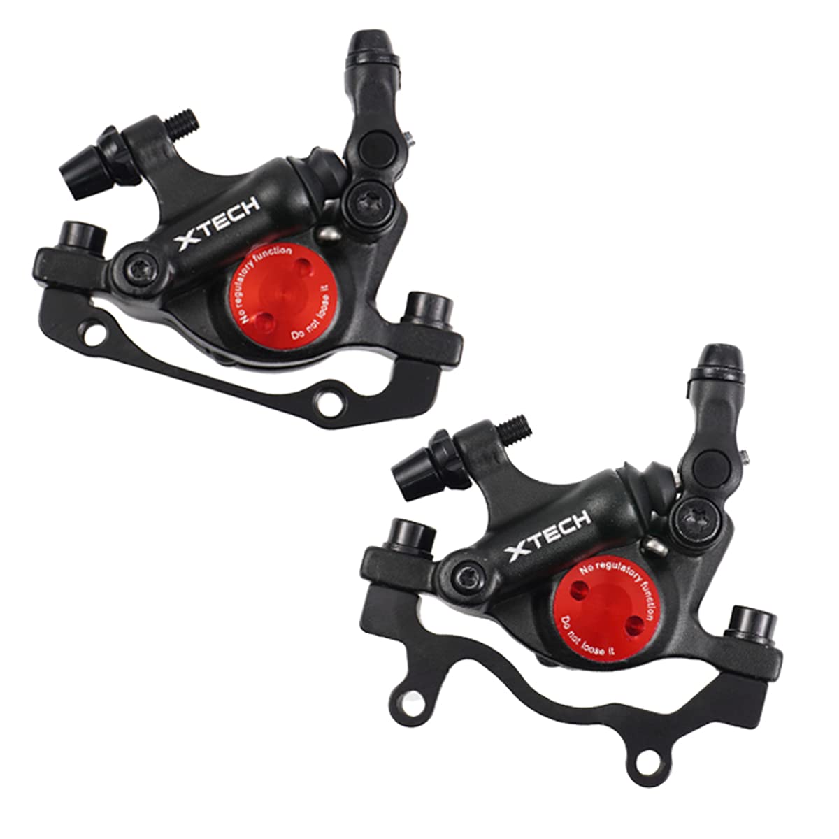 CNC MTB Hydraulic Disc Brake,Bike Disc Brake Front and Rear Line Pulling Hydraulic Disc Brake,Black. CNC
