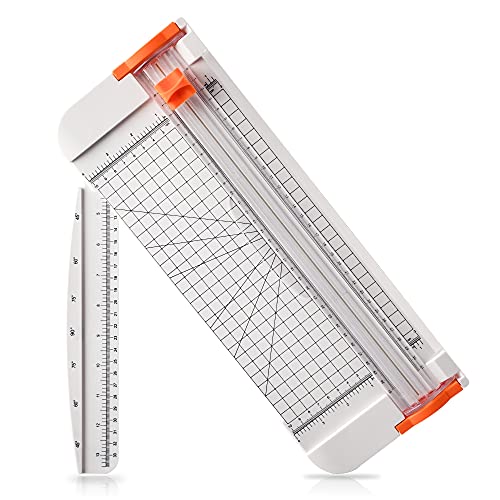 Famomatk 27PCS Craft Weeding Tools for Vinyl Kit,Utility Knife Set with 12Inch Paper Cutter Trimmer for Scrapbooking,Silhouettes,Cameos,DIY Art Famomatk