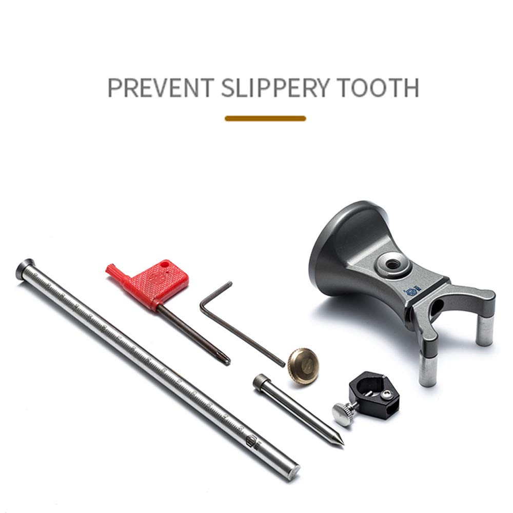 Weytoll Wood Scribe Tool, Wheel Marking Gauge, Woodworking Tool Set 180 MM Sliding Mark Scraper Adjustable Precision Linear Arc Dual-purpose Scriber Weytoll