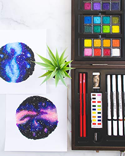Art 101 Multimedia Illustration Art Set, Assorted Colors, 85 Pieces (53085) Art 101 USA
