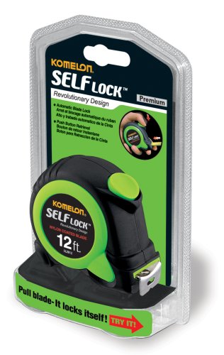 Komelon SL2812; 12' x 5/8" Self-Lock Tape Measure Komelon