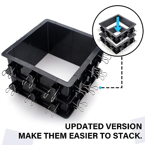 Adjustable Mold Housing Kit for Silicone Molds Making - Plastic Mold Housing Frame for Silicone Rubber Mold Making, DIY Resin Mold - Free Combination Limino