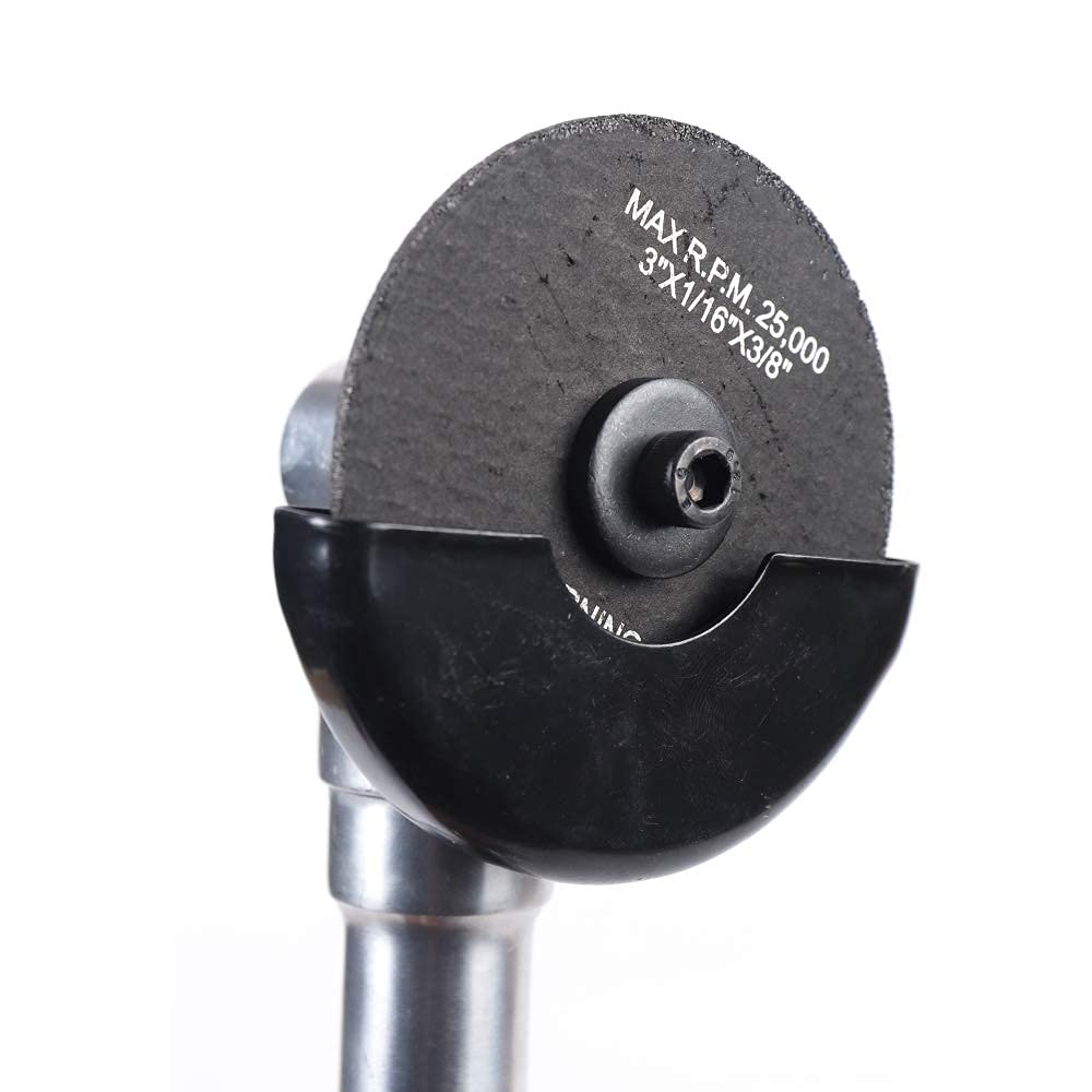 3" Long Handle Pneumatic Angle Cutting Machine Air Cut off Tool Cutting Machine Grinding Tool Angle Sander Air Extended Angle Cutter Handle Cutter NeNchengLi