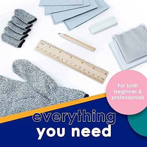 26-Pieces Wood Carving Tools Kit for Beginners, Professionals, Super Sharp High Carbon Wood Carving Knife Set, Whittling Kit for Multipurpose Bright Hobby