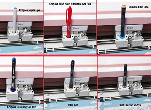 SPPQ 20 Packs Pen Adapter Holder Set Compatible with Cricut (Explore Air/Air 2/Air 3 and Maker/Maker 3), SPPQ