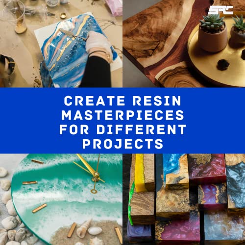 Specialty Resin & Chemical General Purpose Clear Epoxy Resin 1 Gal | Clear 2-Part Epoxy Resin Kit for Tabletops, Countertops, Encapsulation, & More | SPRESIN