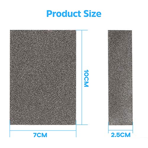 Onarway Sanding Sponges 10 Pack Wet and Dry Dual-use, Coarse and Fine Sanding Blocks - 60/80/100/120/180/220 Grits 6 Different Specifications, Onarway