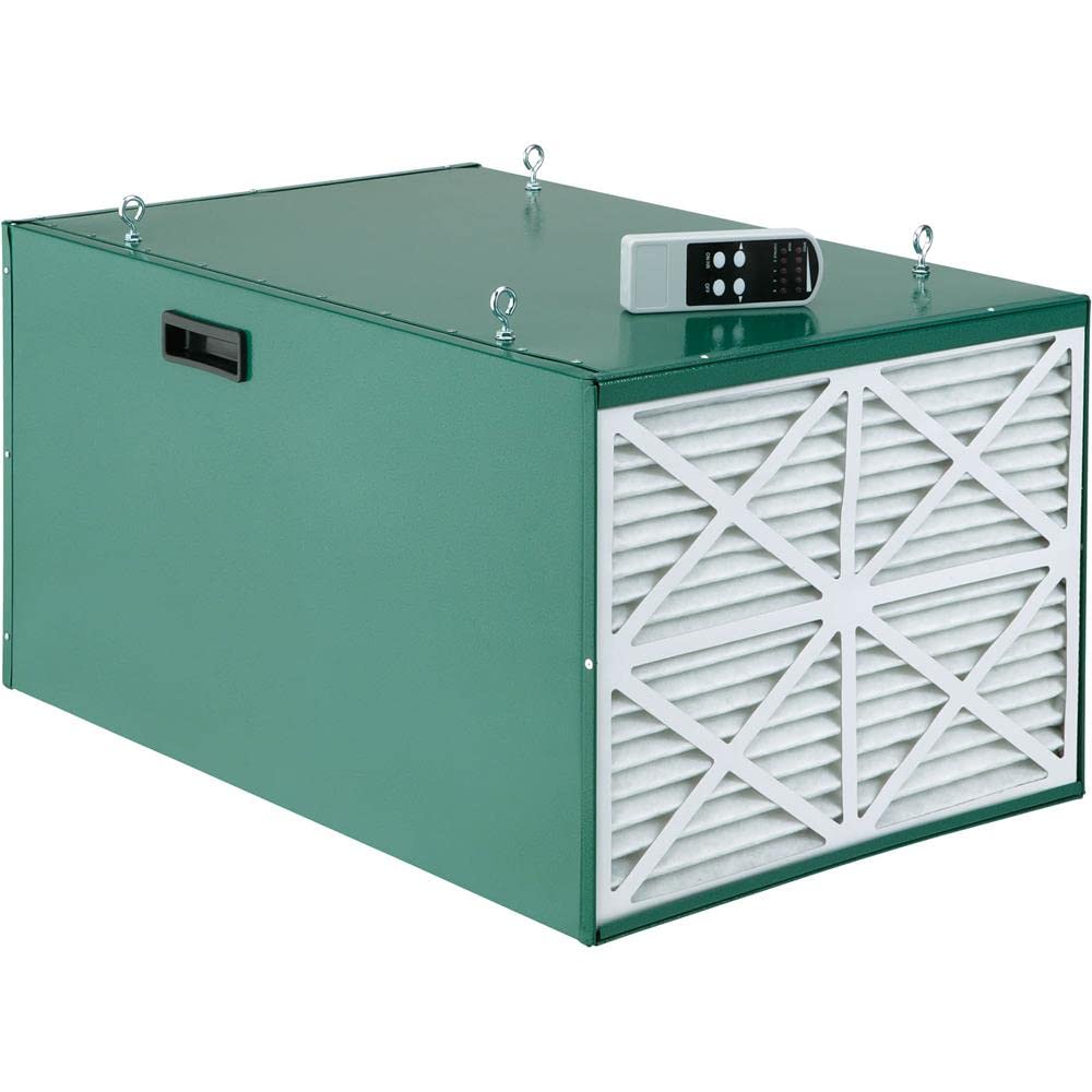 Grizzly Industrial G9956 - Heavy-Duty Double Air Filter with Remote Control Grizzly Industrial