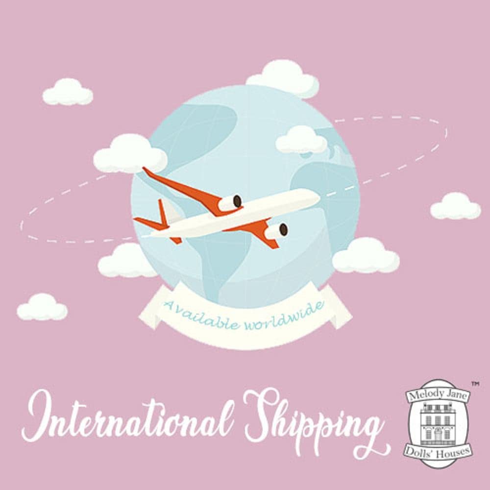 Melody Jane Dollhouse Footstool Stool Unfinished Bare Wood Miniature Furniture Melody Jane Dolls Houses