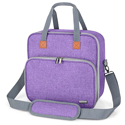 LUXJA Carrying Case Compatible with Cricut Easy Press (9 inches x 9 inches), Tote Bag Compatible with Cricut Easy Press and Supplies (Bag Only, LUXJA