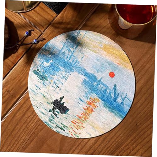 BESPORTBLE 5pcs Wooden Blank Hanging Tag Unfinished Wood Cutout Wooden Log Slices Wooden Rounds Board DIY Wooden Door Plaque Xmas Wall Plaque Tree BESPORTBLE
