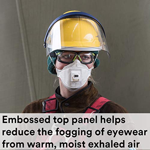 3M Aura Particulate Disposable Respirator 9211+ with Cool Flow Valve, N95, Smoke, Grinding, Sanding, Sawing, Sweeping, Woodworking, Dust, 10/Pack 3M Personal Protective Equipment