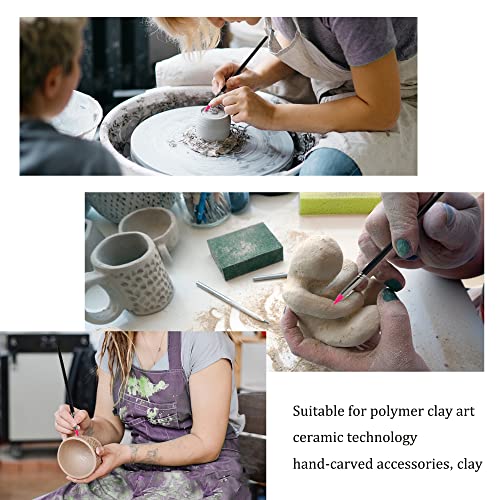 Sdanart Professional Silicone Rubber Tip Paint Pens Brushes,5pcs Silicone Paint Brush,Silicon Color Shapers Brushes,Rubber Paint Brush,Silicone Sdanart