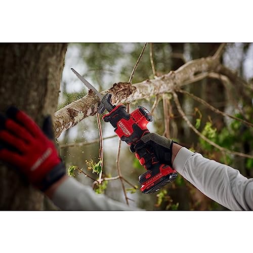 CRAFTSMAN V20 Cordless Reciprocating Saw, 2,800 SPM, Bare Tool Only (CMCS340B) Craftsman