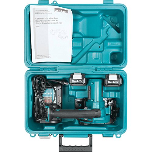 Makita SH02R1 12V max CXT® Lithium-Ion Cordless 3-3/8" Circular Saw Kit (2.0Ah) Makita