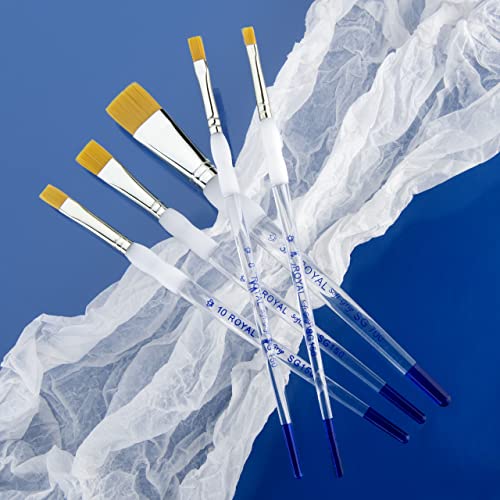 Royal & Langnickel SG-304 5 Piece Flat Brush Set Royal & Langnickel