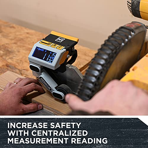 REEKON M1 Caliber Measuring Tool for Miter Saws – Eliminates Need to Measure & Mark Materials, Reduces Cut Time and Increases Safety, Measures Flat & REEKON