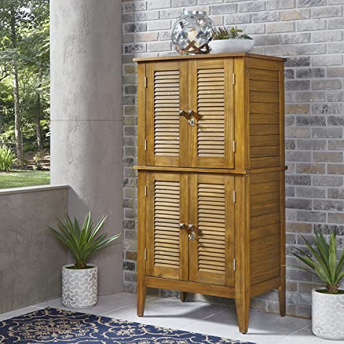Homestyles Maho Storage, Large Cabinet, Brown homestyles