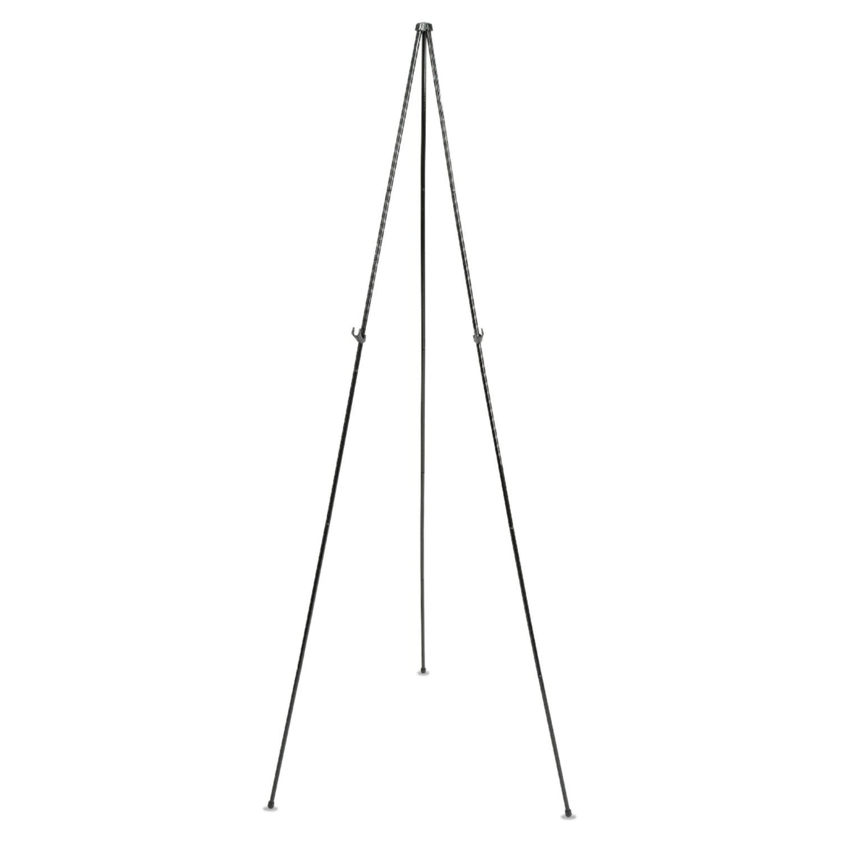 Quartet Instant Easel 63” Stand, Supports 5 lbs., Tripod Base, Powder Coated Steel Material, Collapsible, Black (29E) Quartet