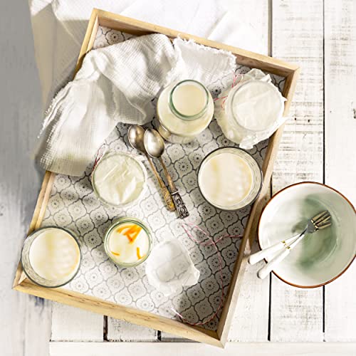 LEISURE ARTS Good Wood Wooden Half Crate craft caddy in unfinished pine for storage wood crates, Large decorative boxes and centerpieces for the home LEISURE ARTS