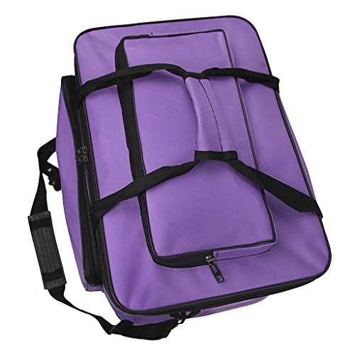 Large Fundamentals Art & Crafts Supplies Organizer Bag Padded Tote Adjustable Shoulder Bag Foldable Essentials Art Storage Cargo Carry Case for Brush Starsouce