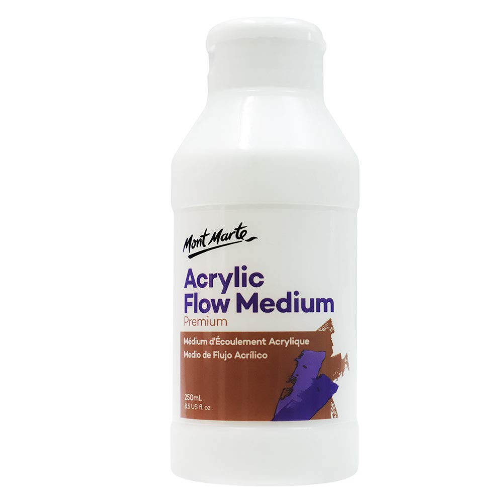 MONT MARTE Premium Acrylic Flow Medium 8.45oz (250ml) MONT MARTE