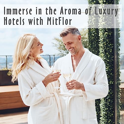 Fragrance Oils, MitFlor Hotel Collection Diffuser Oil for Home, Soap & Candle Making Scents, Aromatherapy Essential Oils Gift Set 6x10ml, Lemon & MitFlor