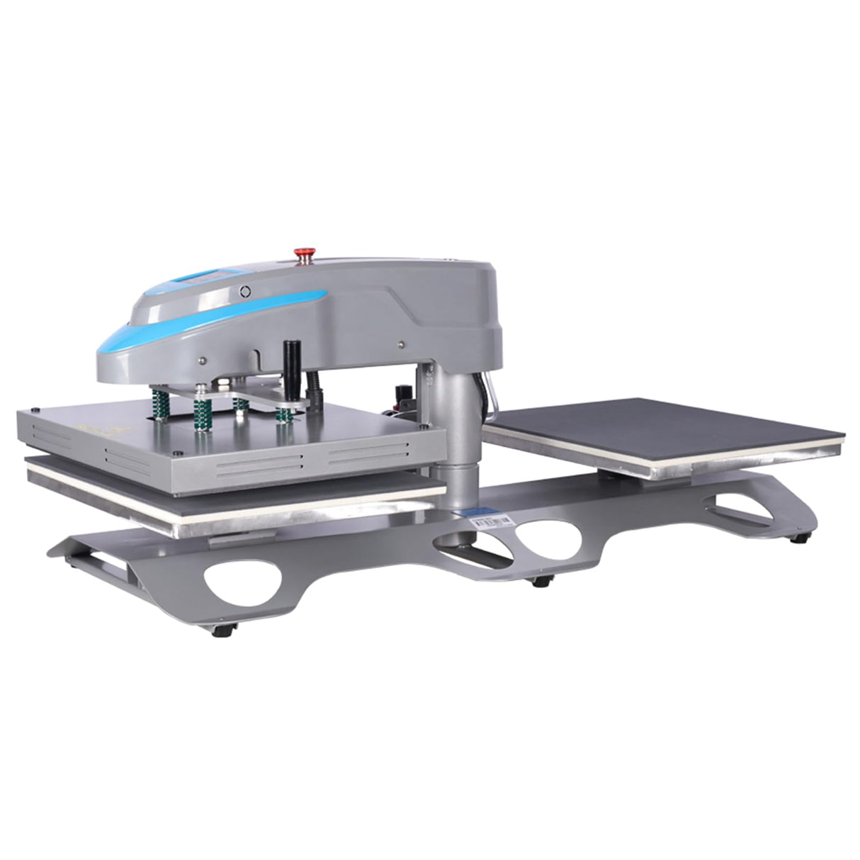 WUMSTOT Heat Press 16x20 Machine: Pneumatic Heat Press Machine - Dual-Platen, Swing-Away, Teflon-Coated, Digital Control Panel, for T-Shirts, WUMSTOT