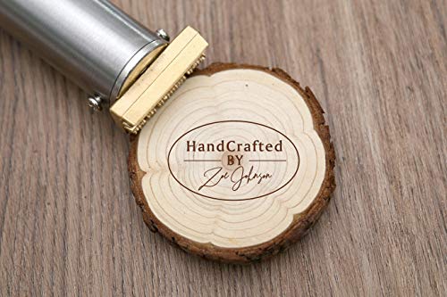 Custom Electric Wood Branding Iron with Personalised Stamp - 200W 110V (1"x1") N-K