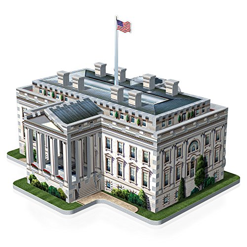 WREBBIT 3D The White House - 3D Jigsaw Puzzle (490 pieces) (W3D-1007) WREBBIT3D