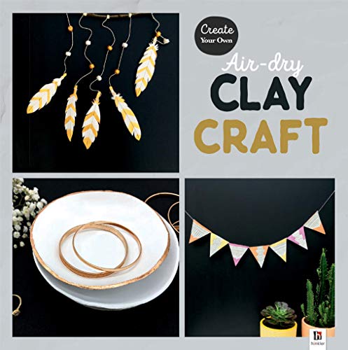 Air-Dry Clay Craft Box Set-This Complete Starter Kit includes all you need to create Stunning Ceramic Pieces Hinkler