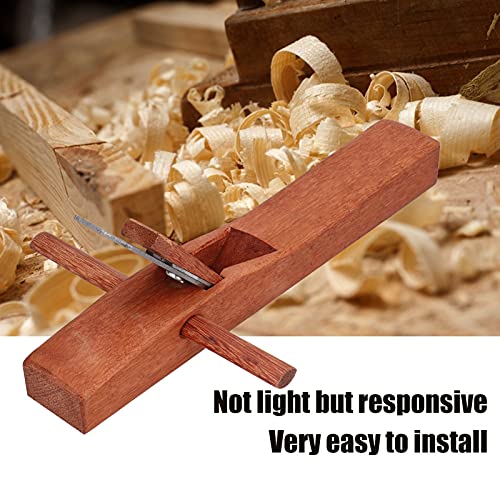 Hand Planer Hand Held Bench Wooden Carpenter Woodcraft Tool For Wood Planing Trimming, Surface Smoothing(400) ASHATA