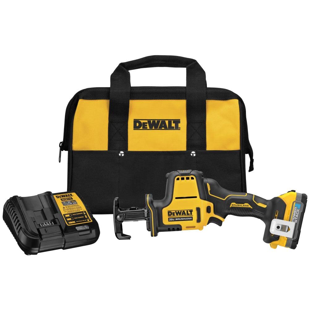 DEWALT 20V MAX* One Handed Recip Kit (DCS369E1) DEWALT
