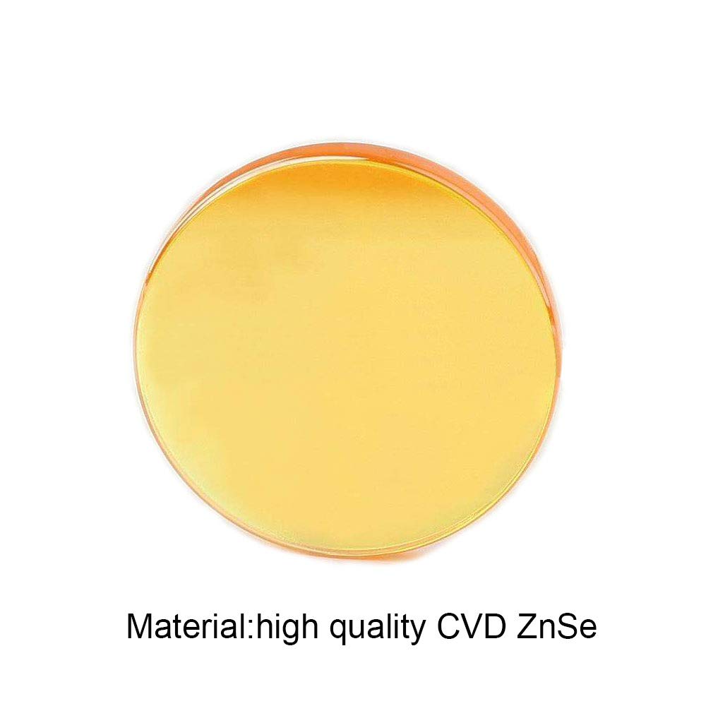 JHCHMX CO2 Focus Lens CVD ZnSe Dia.15mm Focal Length 50.8mm For Trotec Speedy 100/GCC Co2 Laser Machines Parts (Dia.15mm FL.50.8mm) JHCHMX