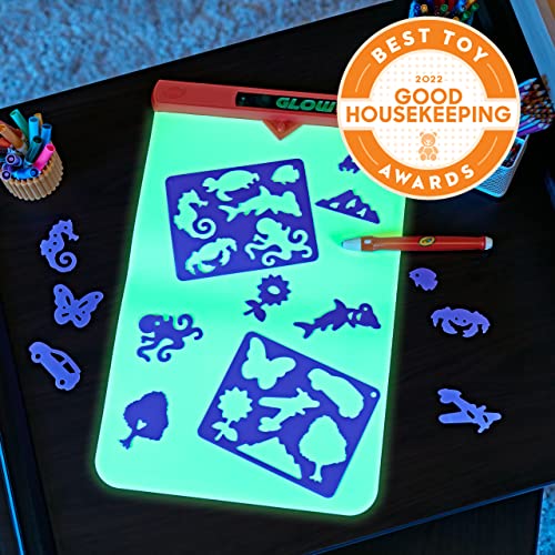 Crayola Glow Art Studio, Glow in the Dark Toys, Kids Gifts for Girls and Boys, Ages 6, 7, 8, 9 Crayola