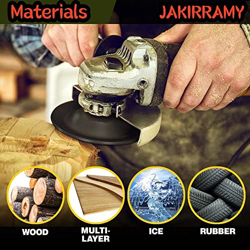 Angle Grinder Wood Carving Disc Set 5 Pack for 4" or 4 1/2" Angle Grinder with 5/8" Arbor, Angle Grinder Attachments, Wood Working Tools and FULLIKES