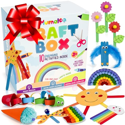 Mumaloo Arts and Crafts for Kids, Christmas Gifts for Kids, 6 Year Old Girl Birthday Gift Ideas, Crafts Kids Ages 4-8, Toddler Crafts, Crafts for Mumaloo