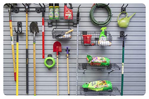 HandiWall Lawn and Garden Accessory Kit with Locking Hook Brackets HandiWall