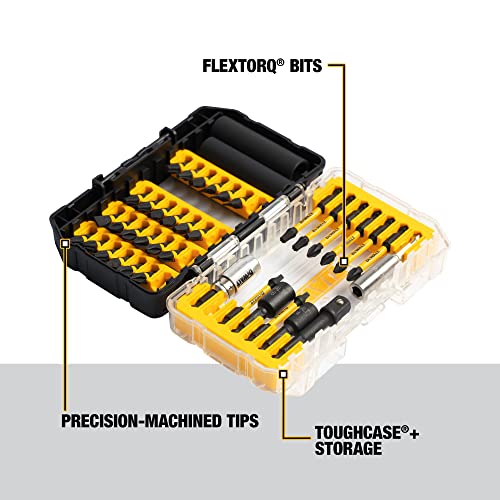 DEWALT FlexTorq Impact Driver Bit Set, 40-Piece (DWA2NGFT40IR) DEWALT