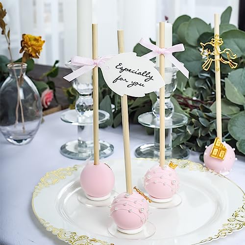 Dowel Rods, 30PCS Bamboo Sticks, Wooden Dowel Rods - Wolwefa 1/3 x 15.7 Inch Unfinished Bamboo Sticks for Crafts and DIY Wolwefa