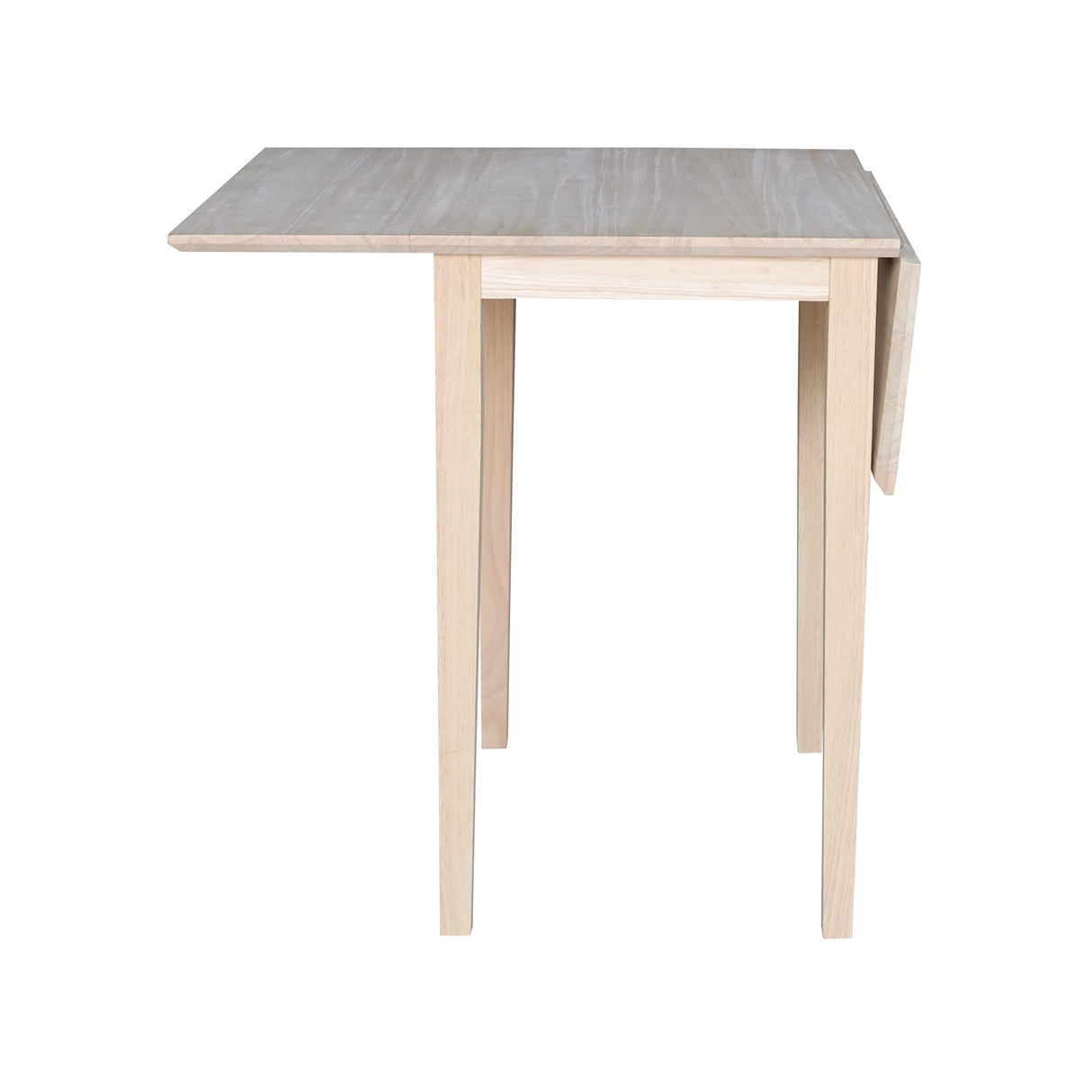 International Concepts Small Drop-leaf Table, Unfinished IC International Concepts