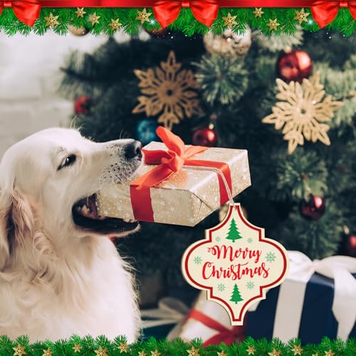 Large Christmas Wooden Ornaments to Paint 10Pcs, DIY Blank Unfinished Bell Wood Cutout Ornament for Crafts Hanging Decorations, Halloween Sophena