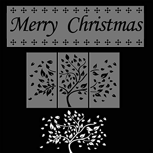 15 Pack 6 Mil Clear Mylar Stencil Sheets, 12" x 24" Blank Stencils, Reusable Template Material, Make Your Own Stencil Compatible Vinyl Cutting EGOSKY