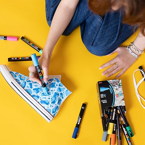 Posca Marker 5M in Beige, Posca Pens for Art Supplies, School Supplies, Rock Art, Fabric Paint, Fabric Markers, Paint Pen, Art Markers, Posca Paint posca