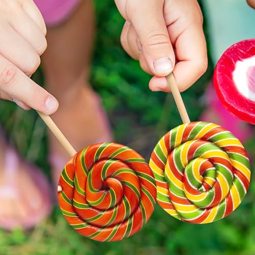 HAPY SHOP 100 Pieces Wooden Dowel Rods Assorted Sizes Wooden Dowels 1/8, 3/16, 1/4, 5/16, 3/8 x 6 Inch Wood Craft Dowel Rods for Crafts and DIY HAPY SHOP