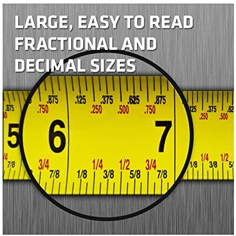 Century Drill & Tool 72833 Big Blue Tape Measure, 33-Foot Century Drill & Tool