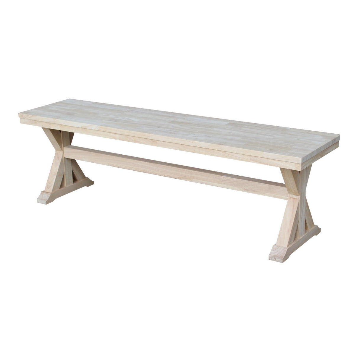 IC International Concepts International Concepts Canyon, Unfinished Bench, 60" IC International Concepts