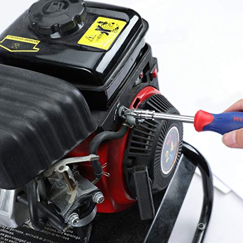 WORKPRO 70-Piece 1/4" Drive Socket Set with Quick-Release Ratchet, Metric and SAE for Auto Repairing & Household, W003068A WORKPRO