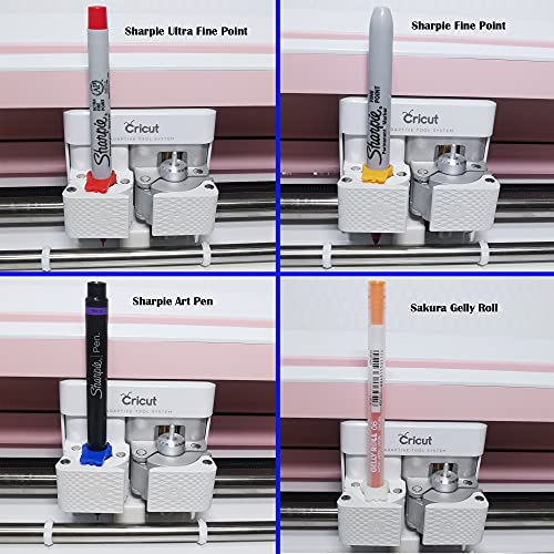 Pen Adapter Set Compatible with Cricut (Explore Air 3,Air 2,Air, and Maker 3,Maker), 14Pcs Pen Adapter Compatible LiangHuLo